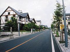 「街の顔となる道づくり(城内坂・益子町)」の写真