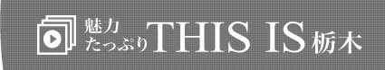 魅力たっぷり THIS IS 栃木