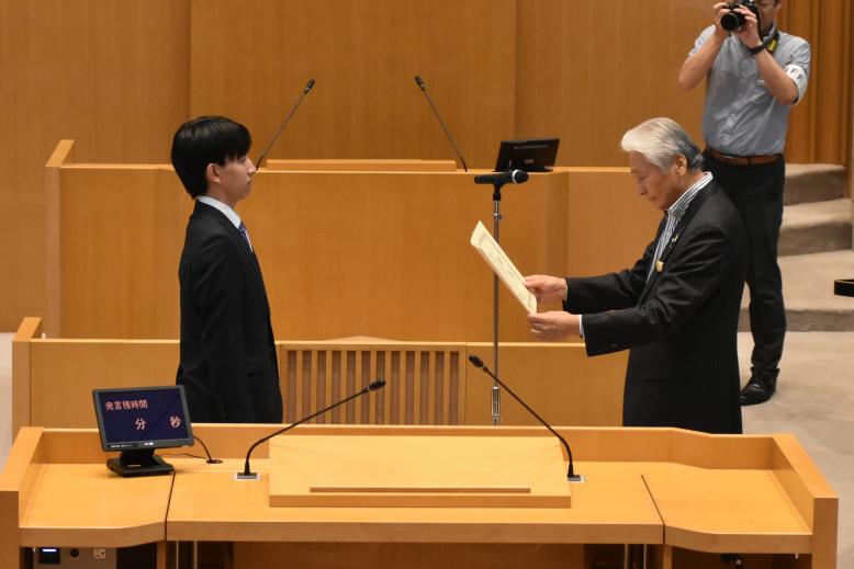 表彰の様子1