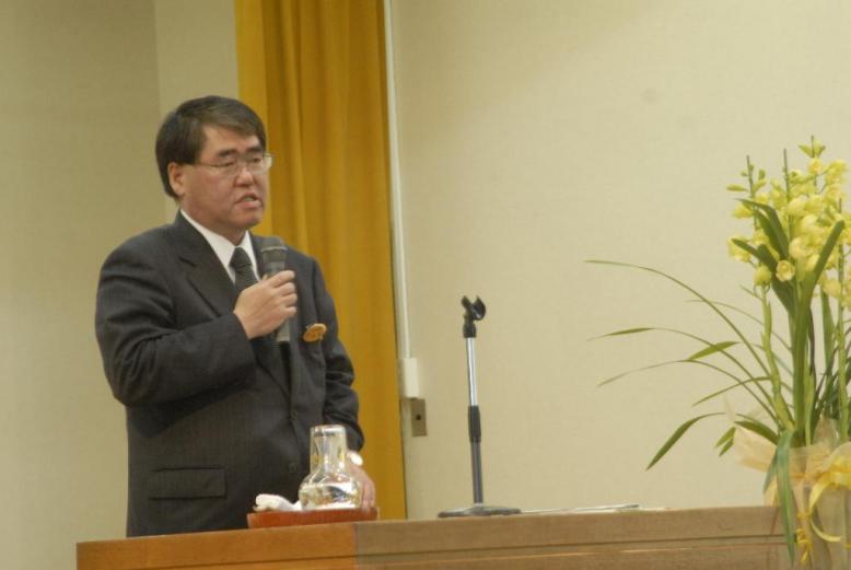 須藤副知事による基調講演の写真