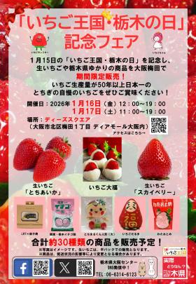 いちご王国フェア2026チラシ
