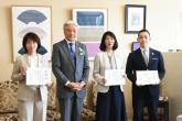 4月14日 栃木県少子化対策アドバイザーに3名が就任しました