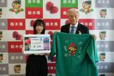 知事との記念撮影