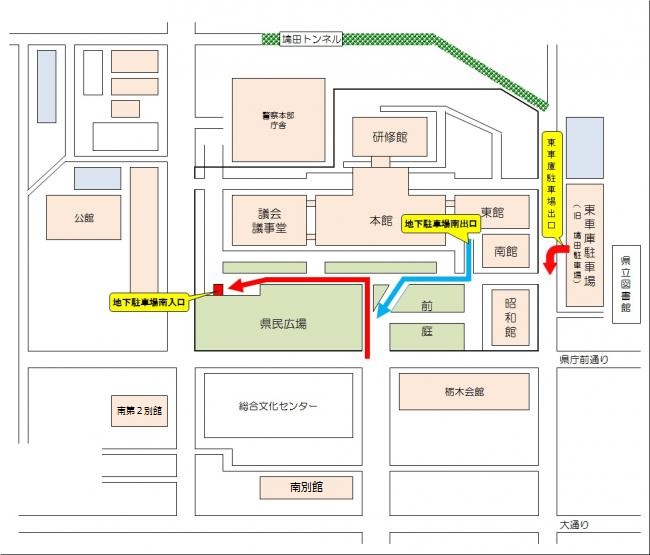 駐車場案内図