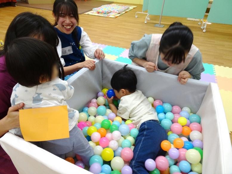 ボールプール一緒に
