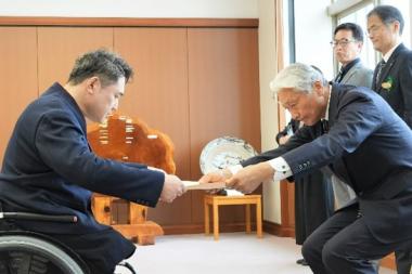 スポーツ功労賞授与式01