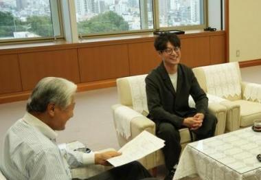 サボさん歓談の様子1