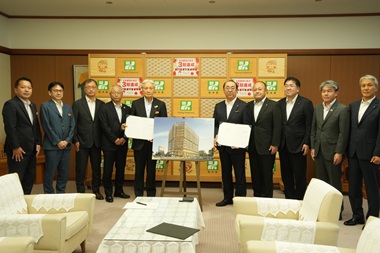 栃木会館跡地整備事業基本協定締結式05