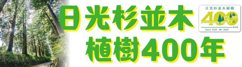 日光杉並木植樹400年