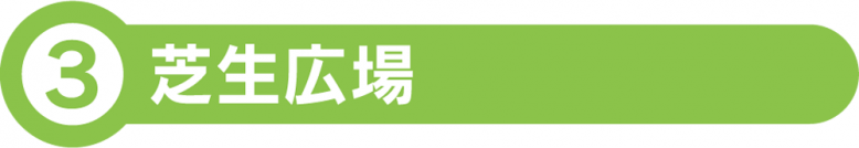 3 芝生広場