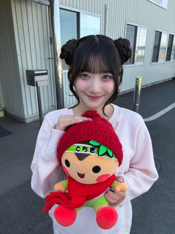 とちまるくんと樹愛羅ちゃん