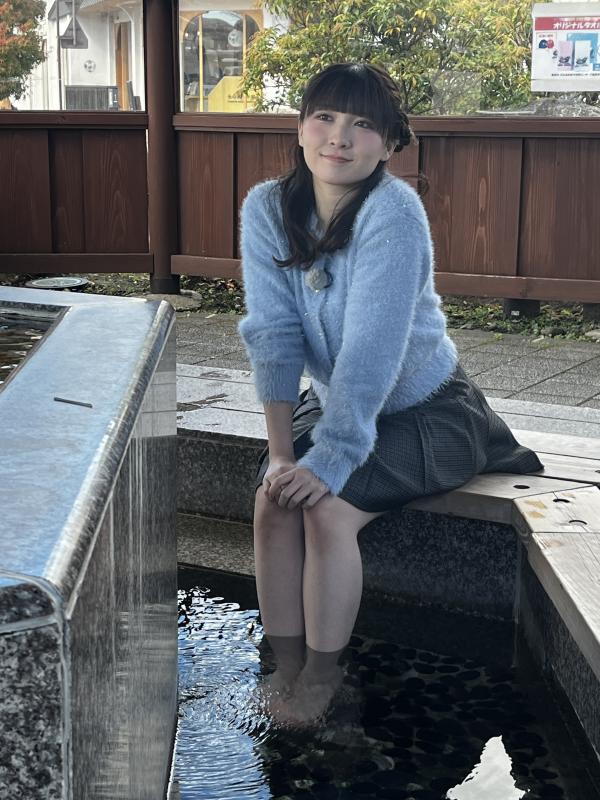 鬼怒太の湯でくつろぐ高瀬さん