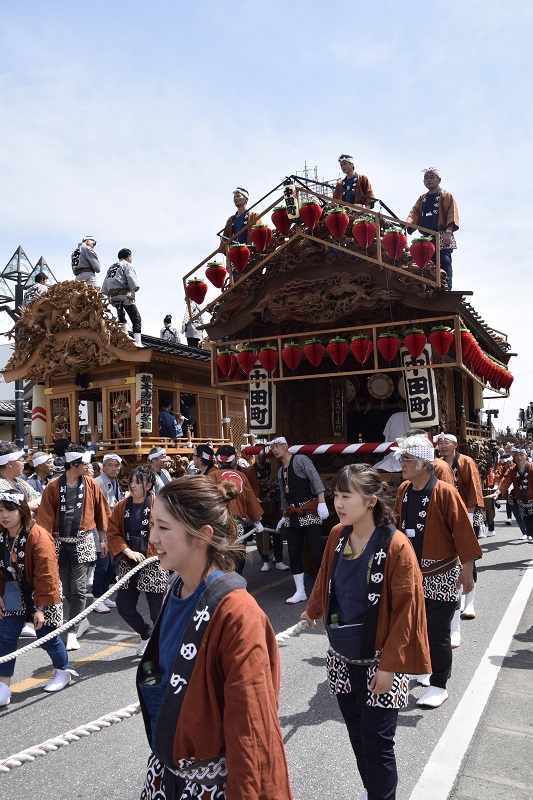 鹿沼 春の彫刻屋台1
