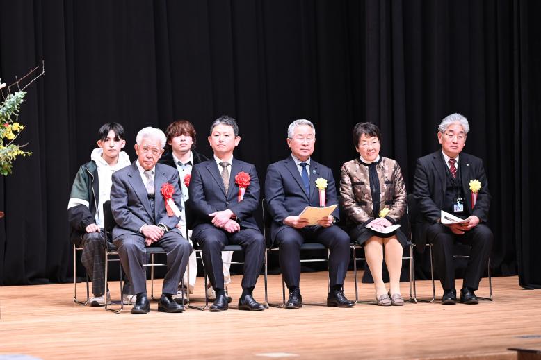 表彰式の様子①