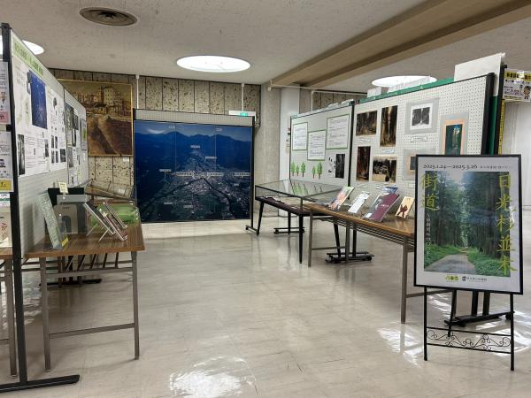 企画展示（R7.1.24～3.26「日光杉並木街道～植樹開始400年～」）文化振興課連携