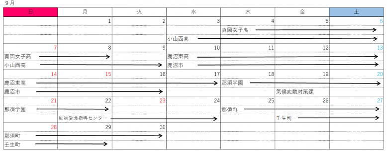 9月分