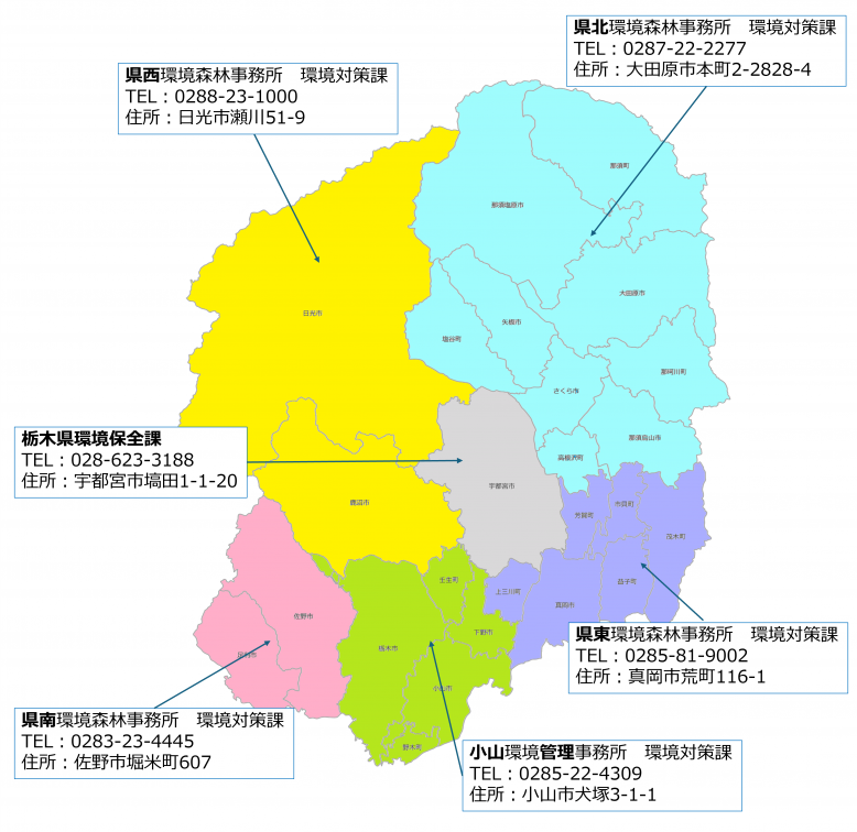 管轄図