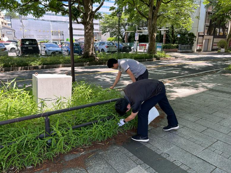 R6第1回県職員ボランティア清掃2