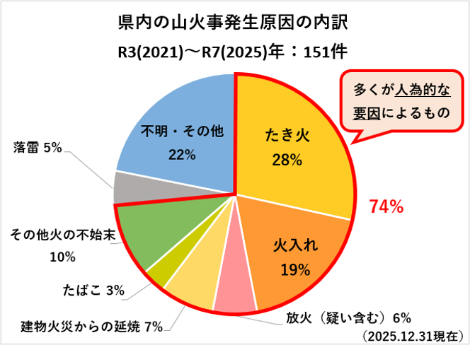 R8山火事原因グラフ