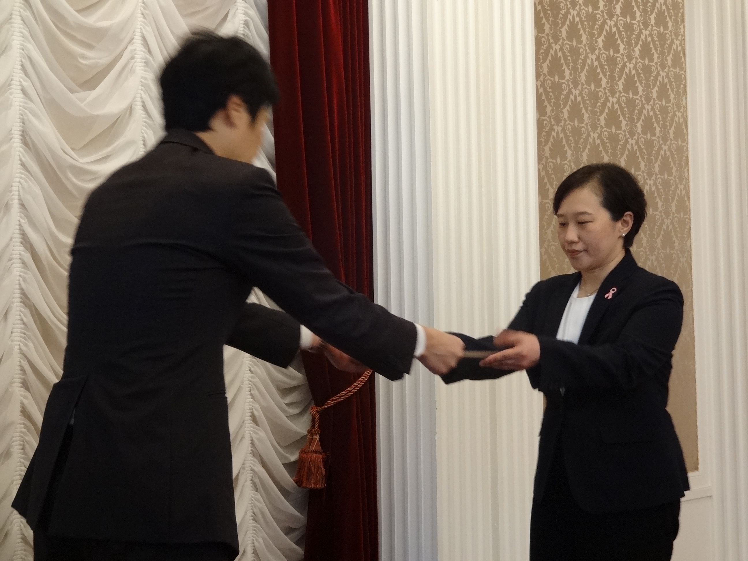 修了証書授与6