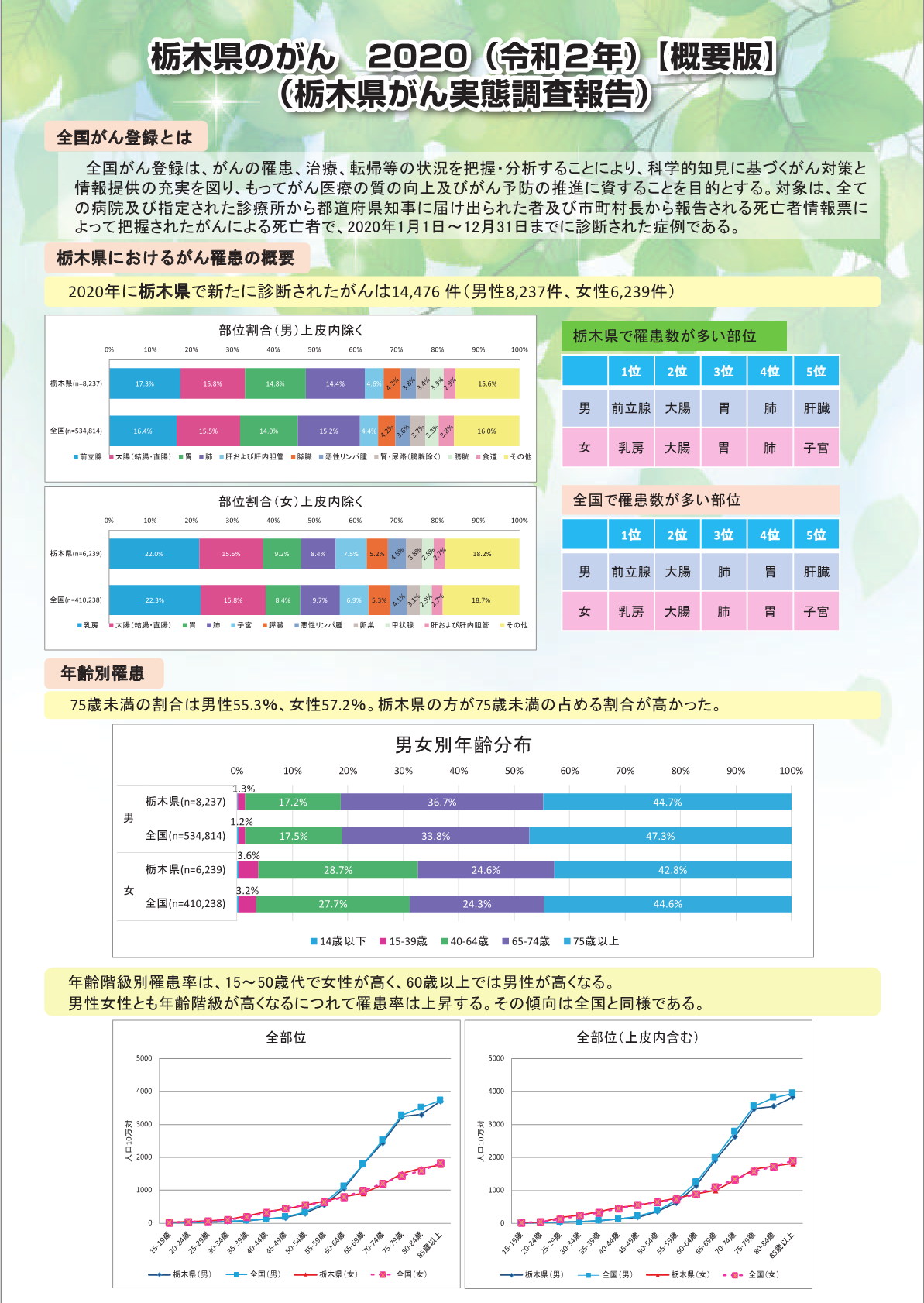栃木県のがん2020概要版_表紙