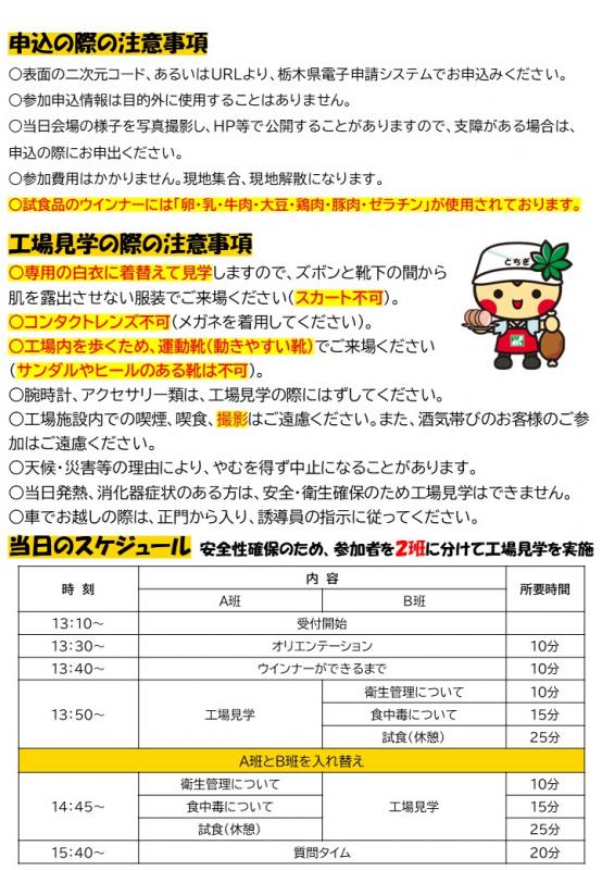 食品安全地域フォーラムチラシ（裏面）2