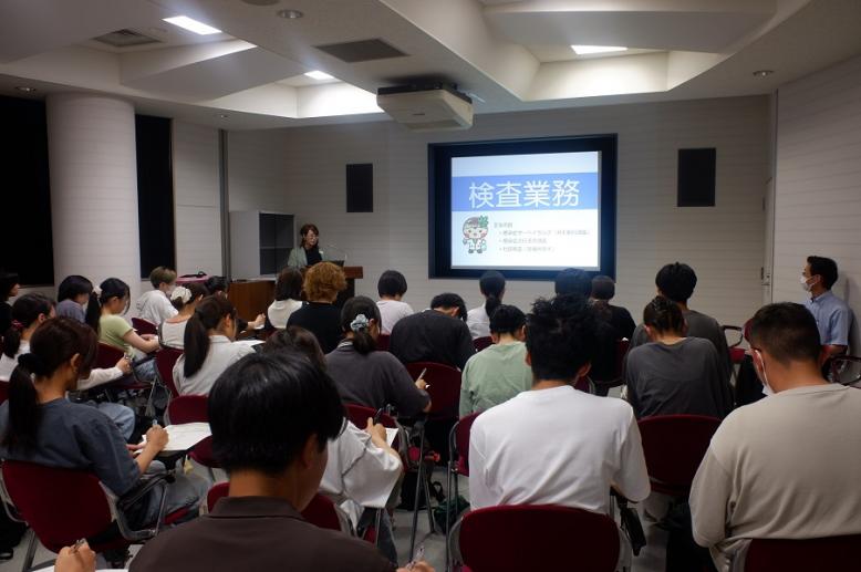 講話の様子