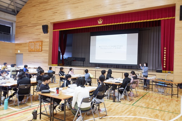 講話の様子