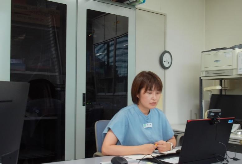 講話の様子