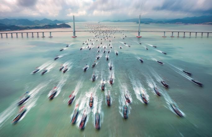 象山・海上橋