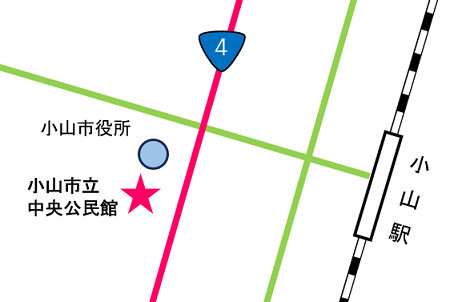 中央公民館地図