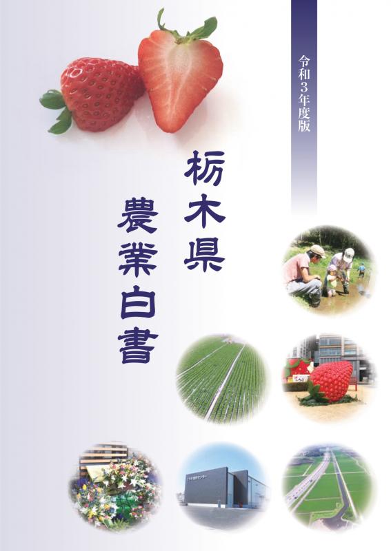 令和3年度版栃木県農業白書表紙