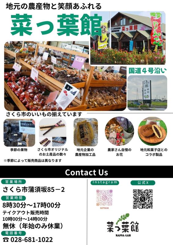 菜っ葉館チラシ表