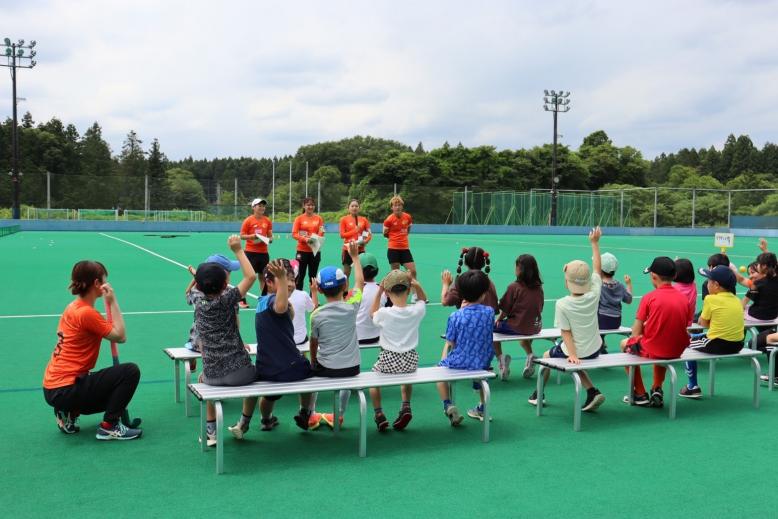 6月25日食育キャプテンGSKクイズの様子