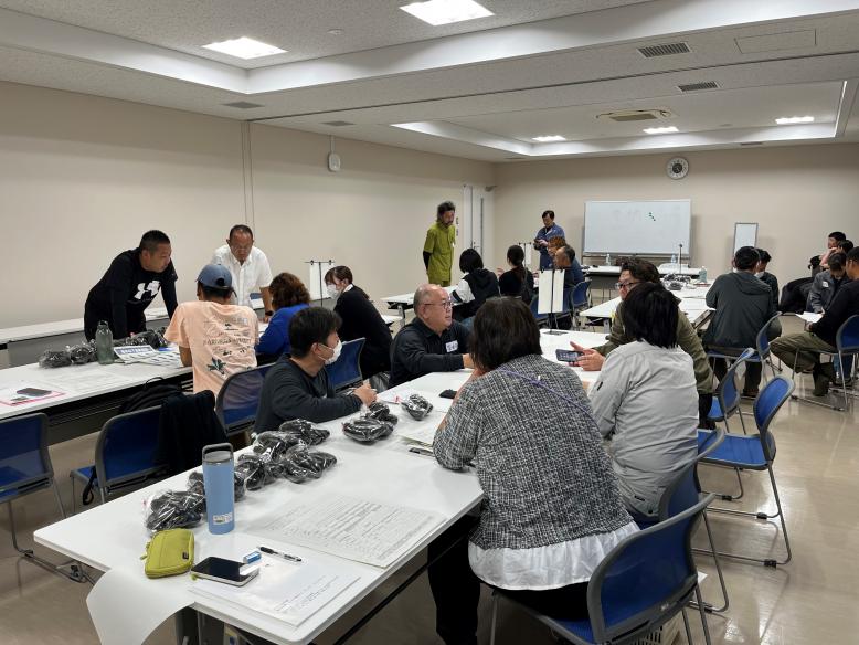作業分析の様子