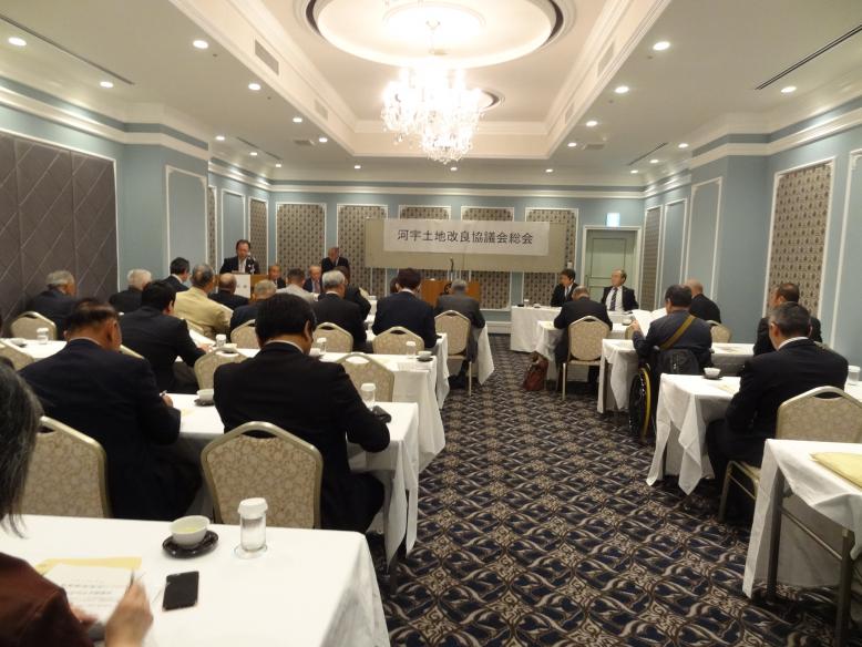河宇土地改良協議会総会写真1