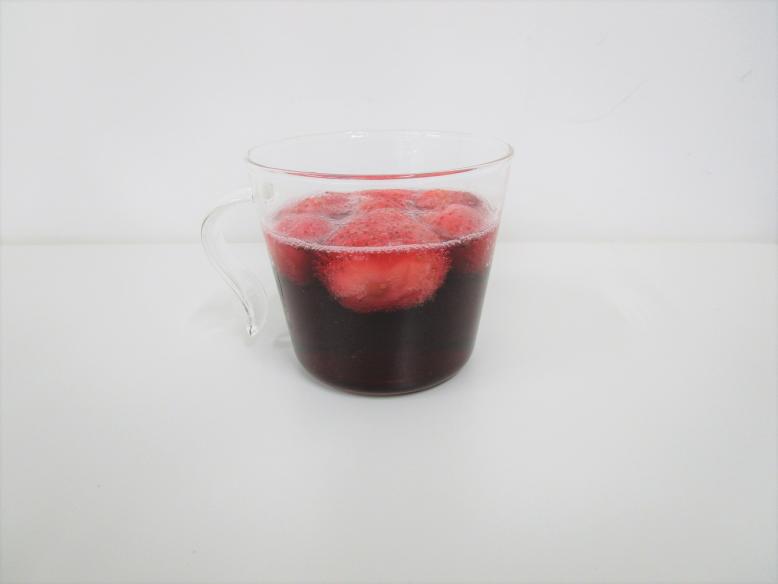 いちごノンアルホットワイン