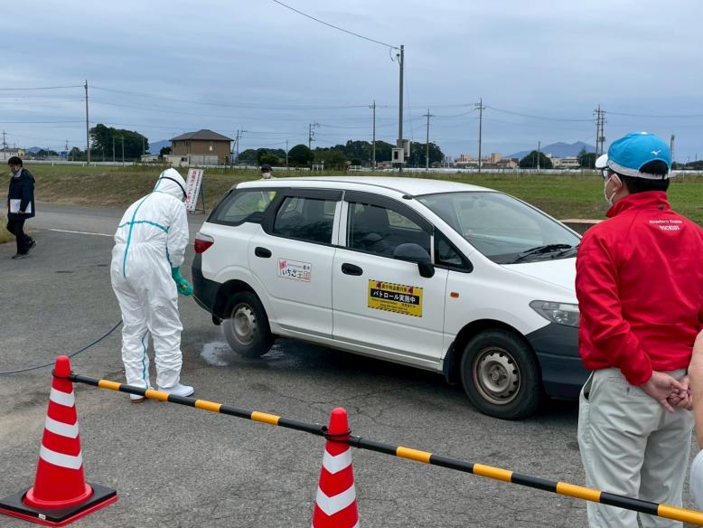 消毒ポイント演習