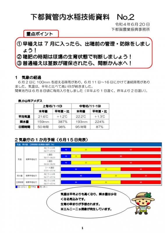 水稲技術資料No.2