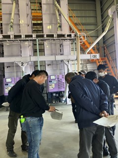 見学先農家による説明