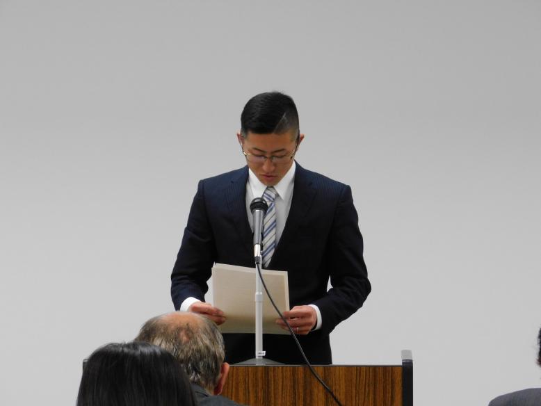 意見発表の様子