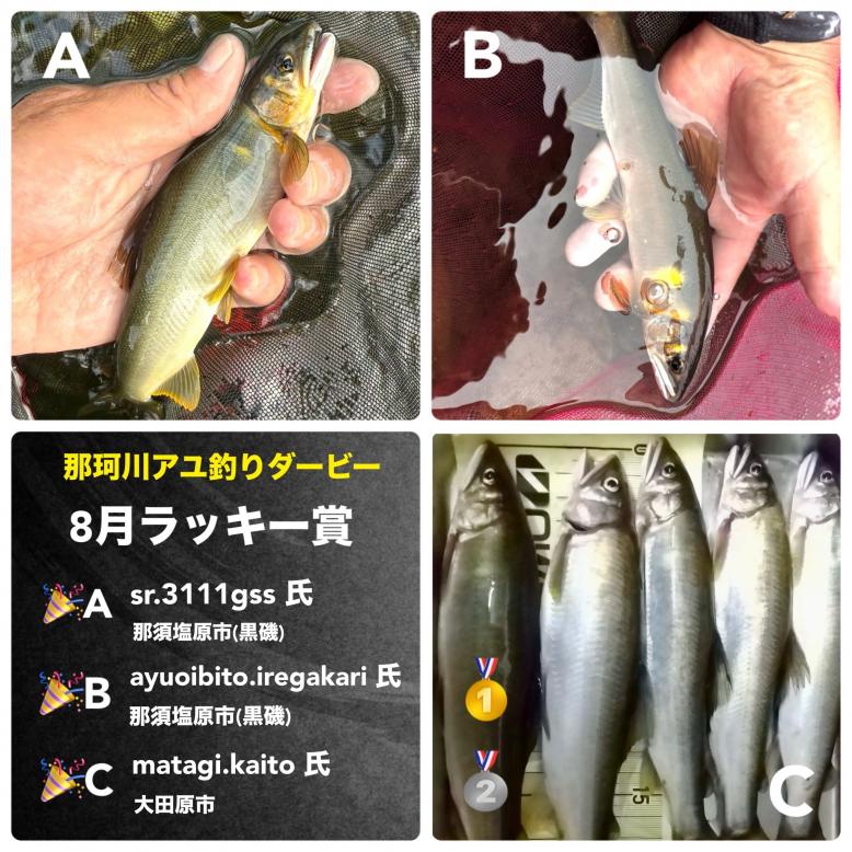 8月ラッキー賞
