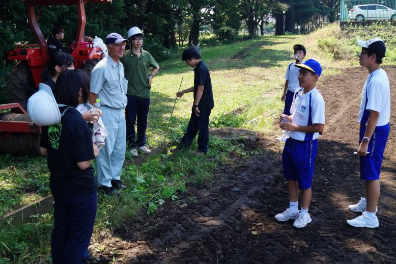 学生との歓談