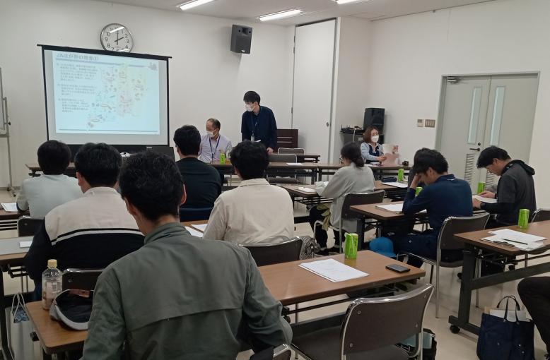 産地調査(JAはが野)