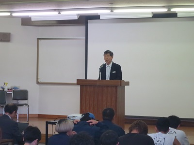 校長による挨拶