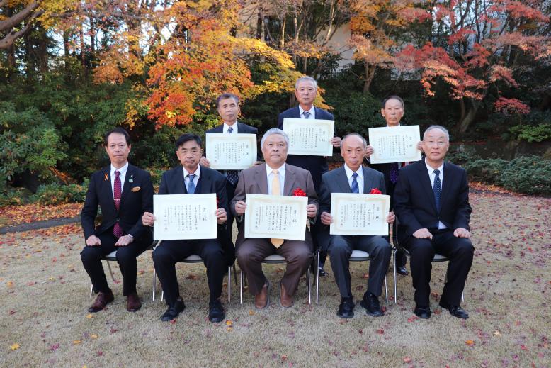 道路愛護作業コンクール受賞者(最優秀賞・特別賞)