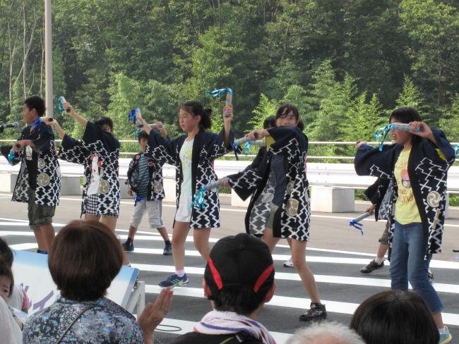 清原北小学校児童の写真