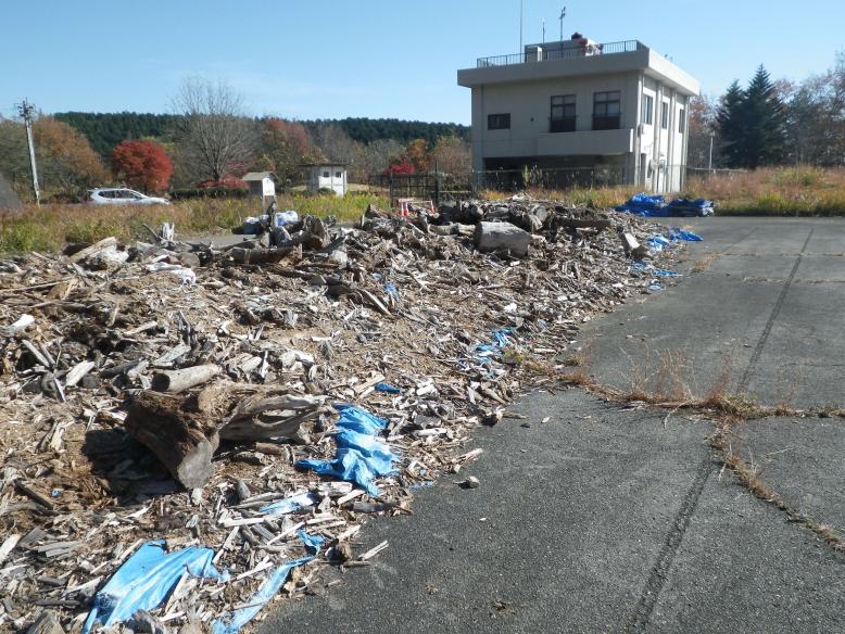東荒川ダム流木