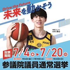 7月20日は参議院議員通常選挙
