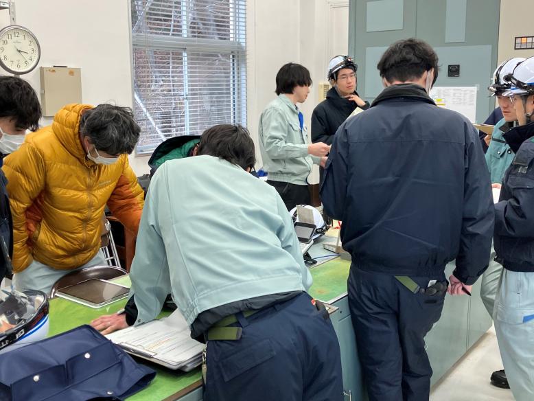 長期停電時の対応内容検討